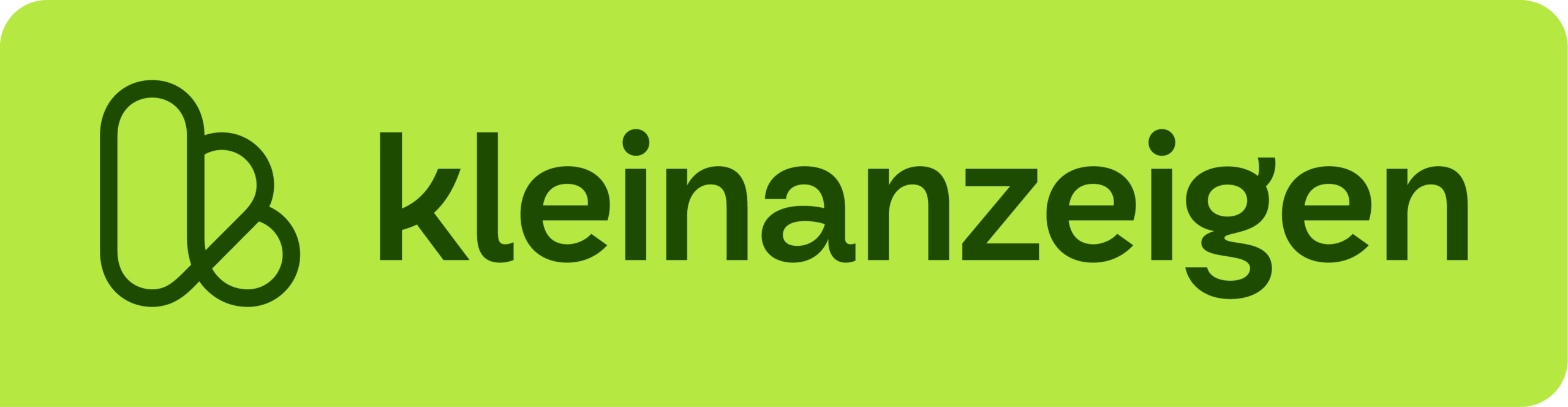 Logo kleinanzeigen.de hellgruen